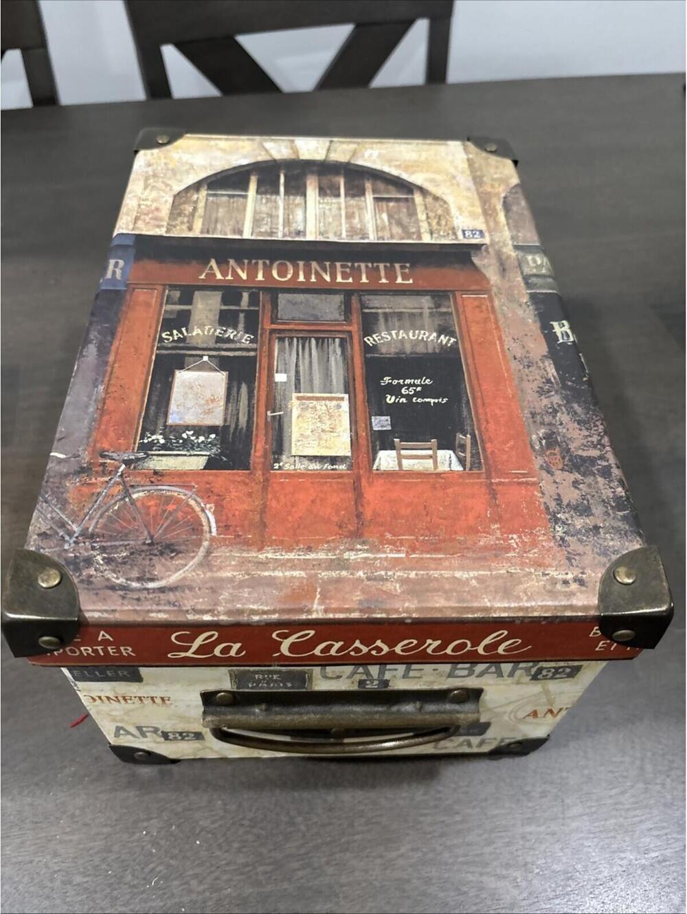 Storage Trunk La Casserole..By Tri Coastal Designs. Antoinette. [COPY]